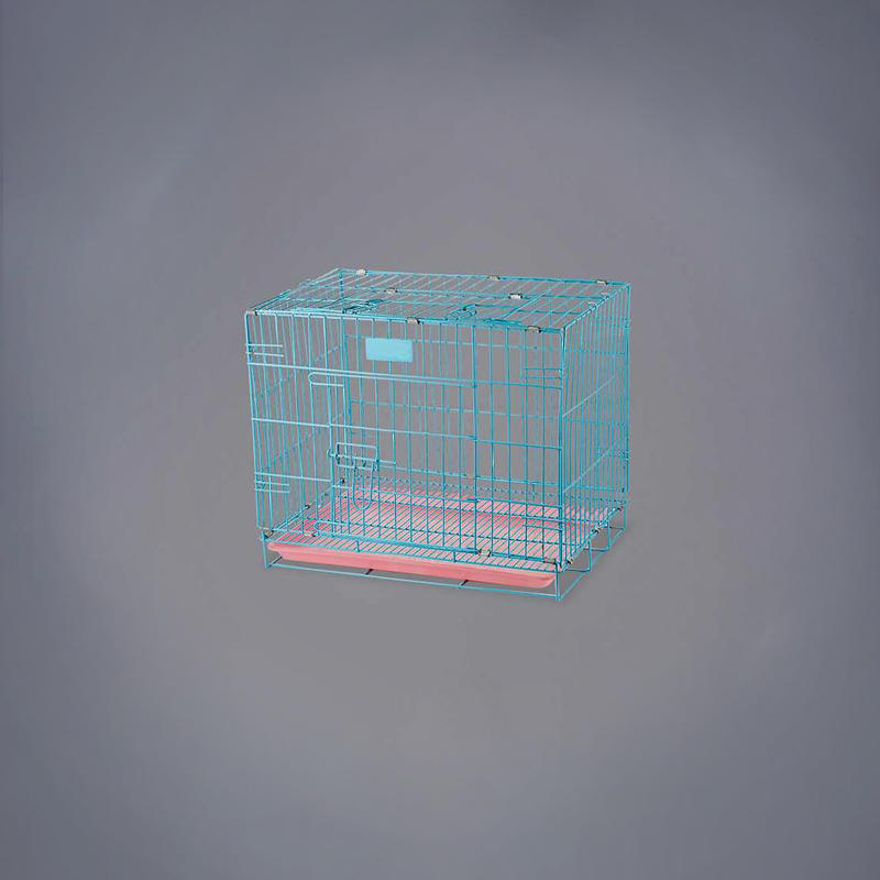 SL310 Steel Foldable Dog Cage with a Tray