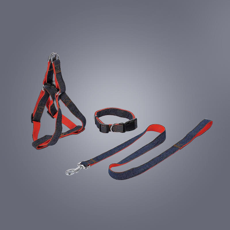 SLL103 No Pull Safe PP Harness Collar and Leash Set