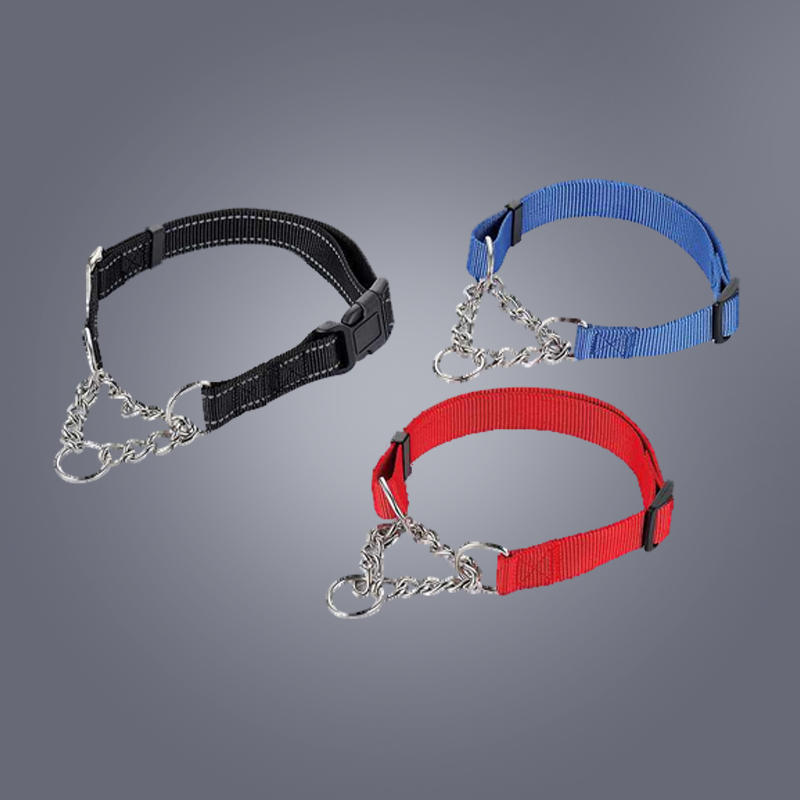 SLL204 Stainless Steel Chain Martingale Collar