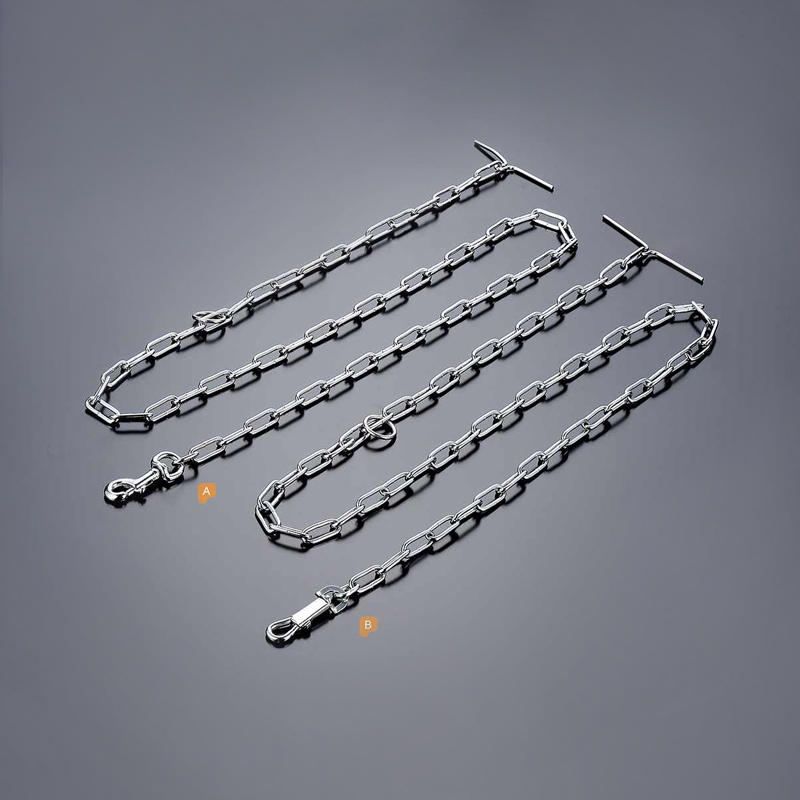 SL108 Welded Link Chain Lead with 'T' Handle & Malleable/Iron Hook