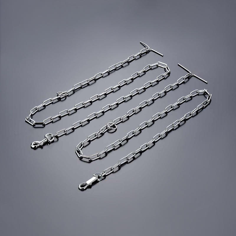SL108 Welded Link Chain Lead with 'T' Handle & Malleable/Iron Hook